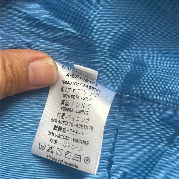 Emma &. Gaia Light Green Women's Blazer - Picture 8 of 9